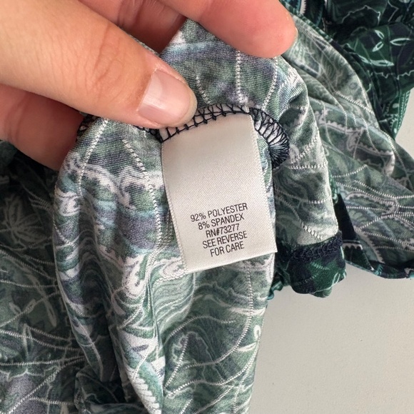 Croft & Barrow Plus Size Paisley Blouse - Picture 7 of 10